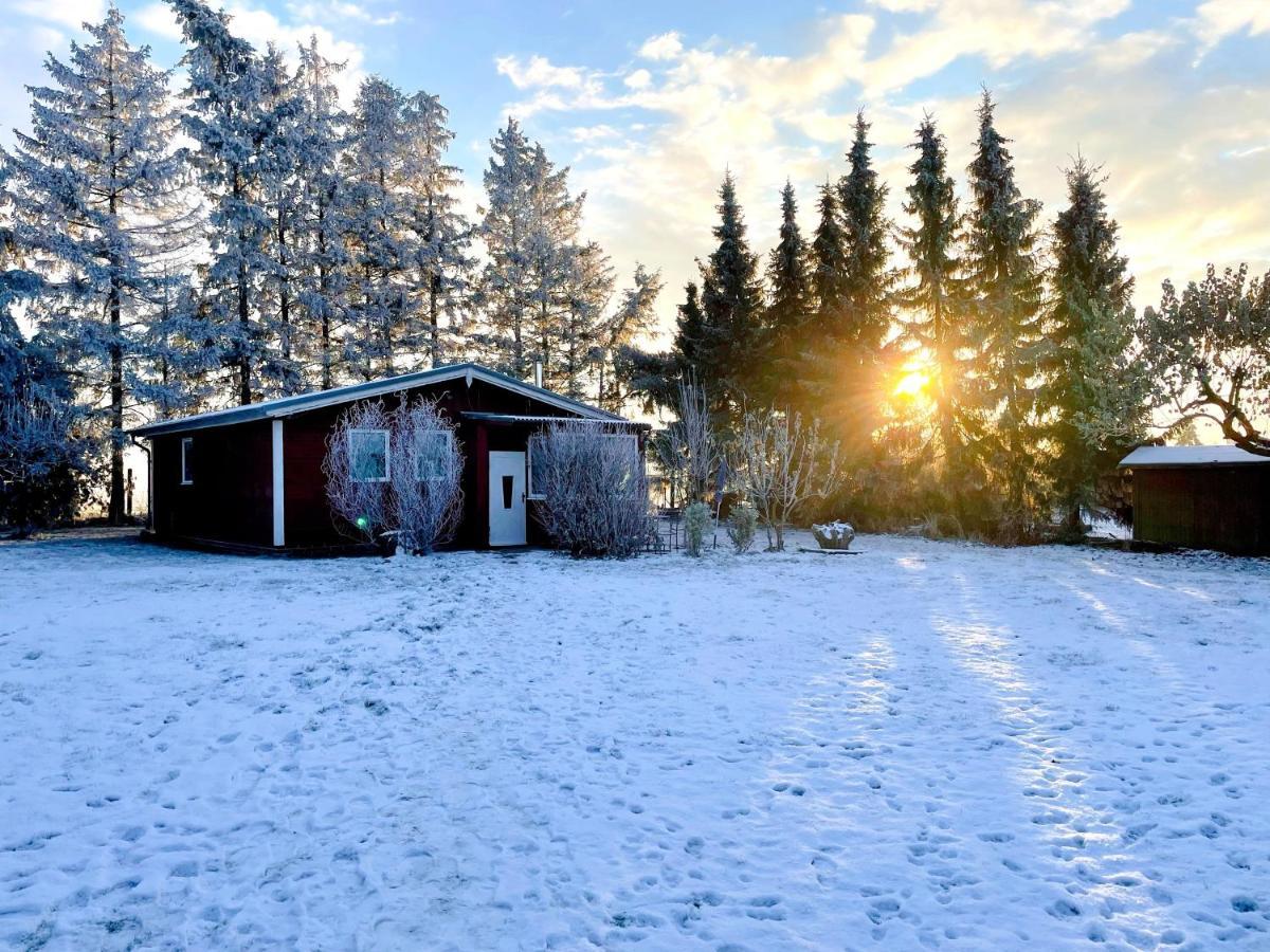 Landhaus Mit Pool, Bungalow In Der Natur Villa Hohenbollentin Exterior foto